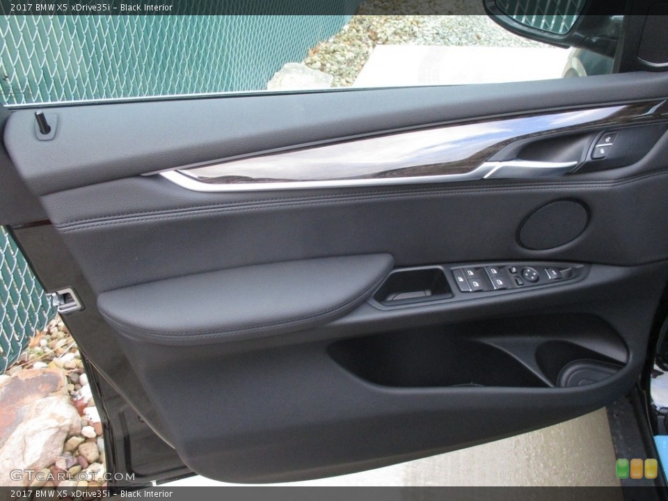 Black Interior Door Panel for the 2017 BMW X5 xDrive35i #117513766