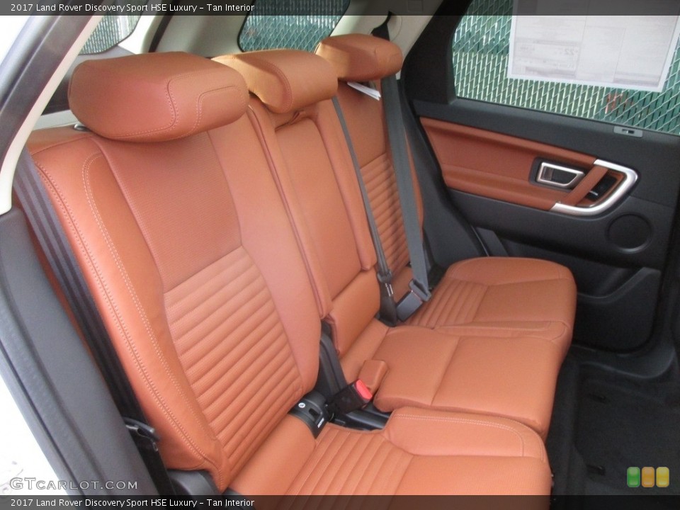 Tan Interior Rear Seat for the 2017 Land Rover Discovery Sport HSE Luxury #117514921