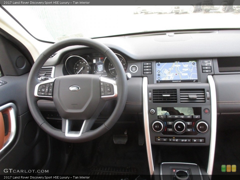 Tan Interior Dashboard for the 2017 Land Rover Discovery Sport HSE Luxury #117514945