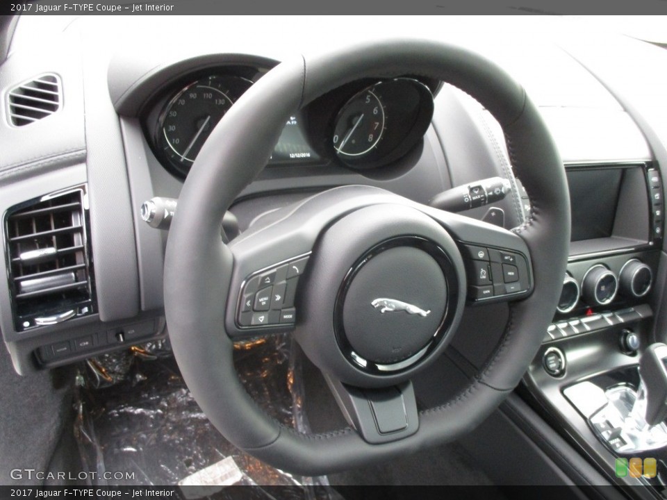 Jet Interior Steering Wheel for the 2017 Jaguar F-TYPE Coupe #117517688