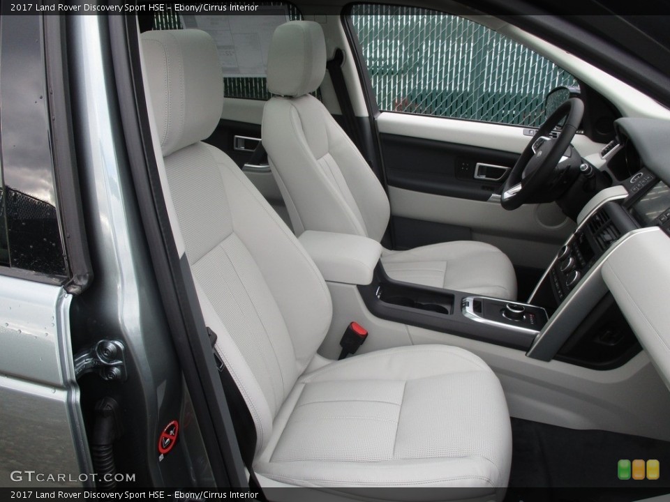 Ebony/Cirrus Interior Photo for the 2017 Land Rover Discovery Sport HSE #117518194