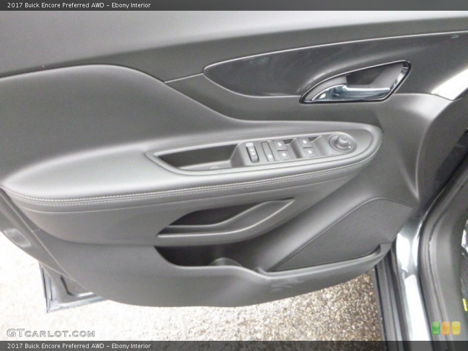 Ebony Interior Door Panel for the 2017 Buick Encore Preferred AWD #117518197