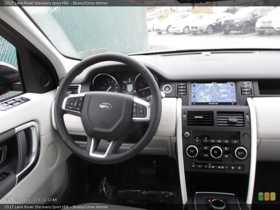 Ebony/Cirrus Interior Dashboard for the 2017 Land Rover Discovery Sport HSE #117518248