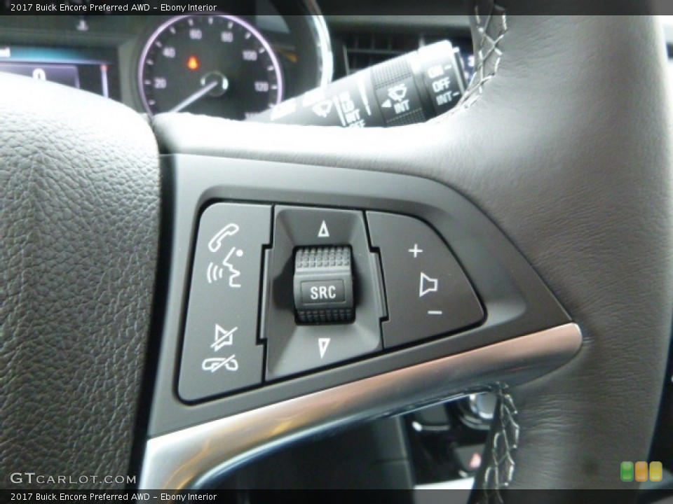 Ebony Interior Controls for the 2017 Buick Encore Preferred AWD #117518299