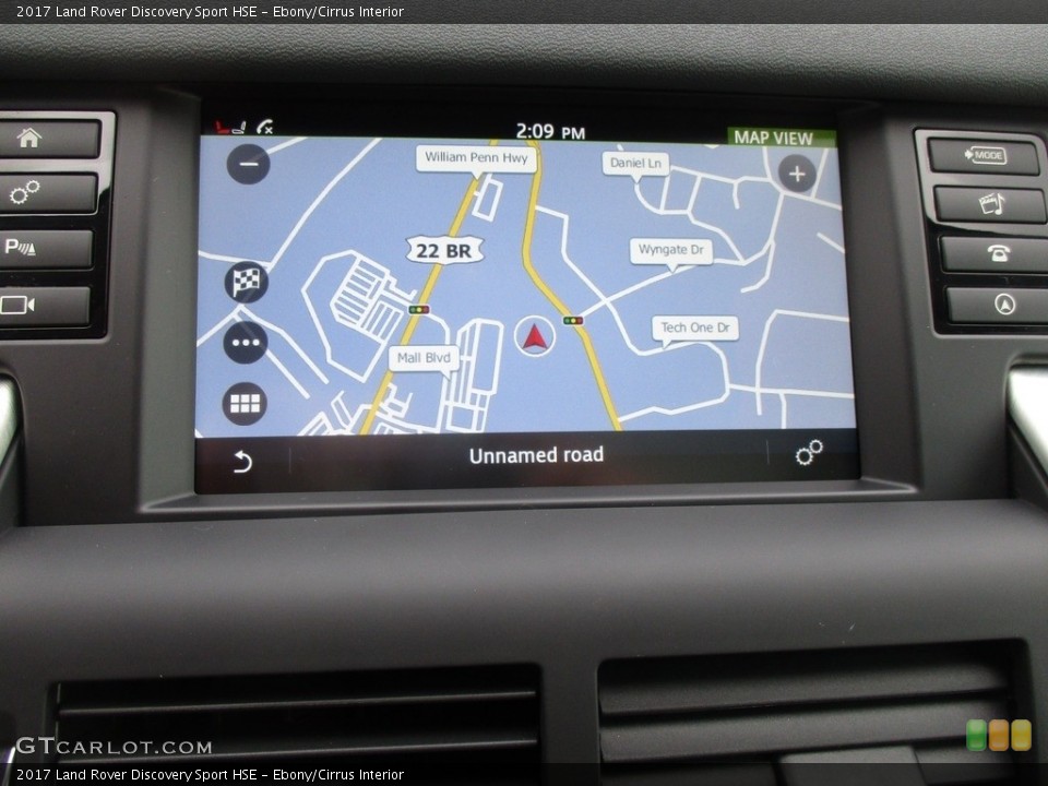 Ebony/Cirrus Interior Navigation for the 2017 Land Rover Discovery Sport HSE #117518320