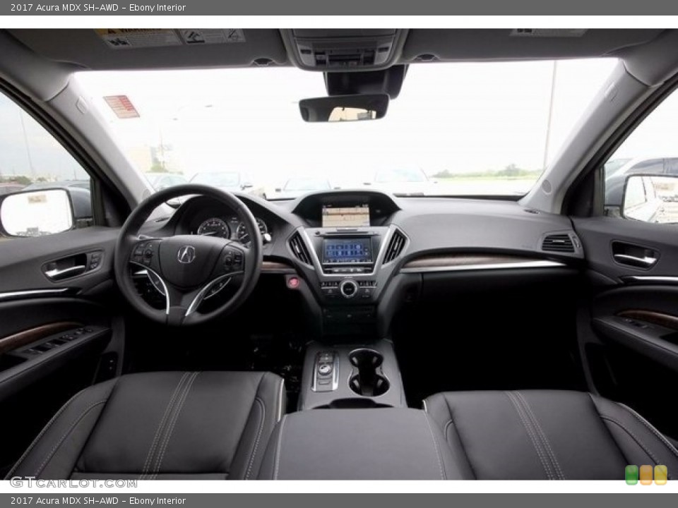 Ebony Interior Photo for the 2017 Acura MDX SH-AWD #117524983
