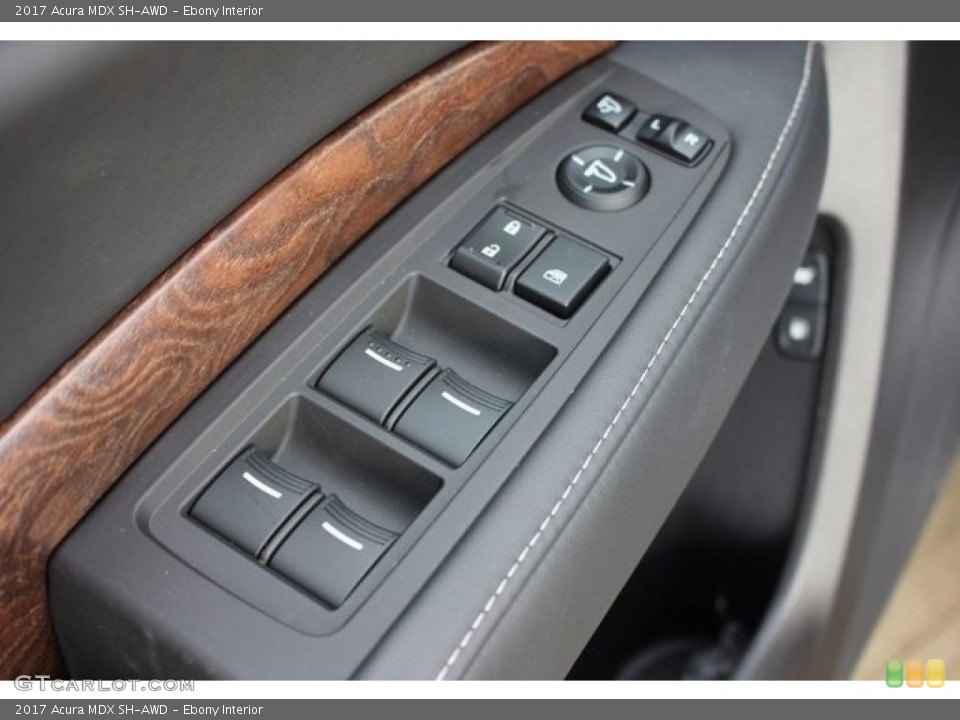 Ebony Interior Controls for the 2017 Acura MDX SH-AWD #117525064