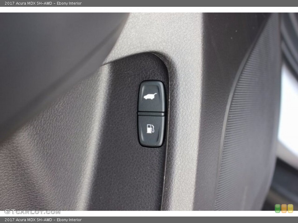 Ebony Interior Controls for the 2017 Acura MDX SH-AWD #117525079