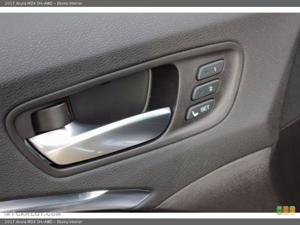 Ebony Interior Controls for the 2017 Acura MDX SH-AWD #117525088