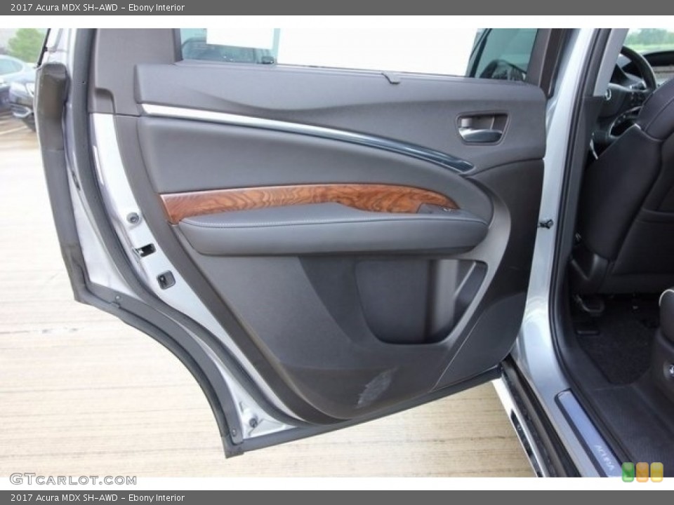 Ebony Interior Door Panel for the 2017 Acura MDX SH-AWD #117525163