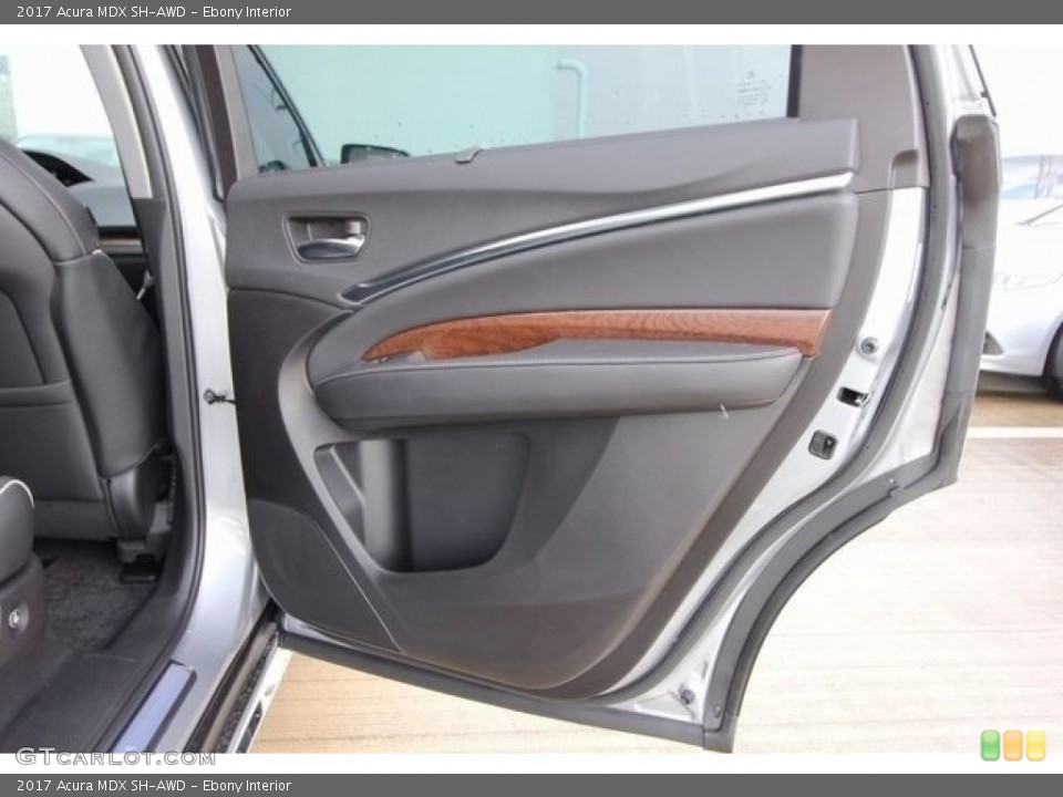 Ebony Interior Door Panel for the 2017 Acura MDX SH-AWD #117525229