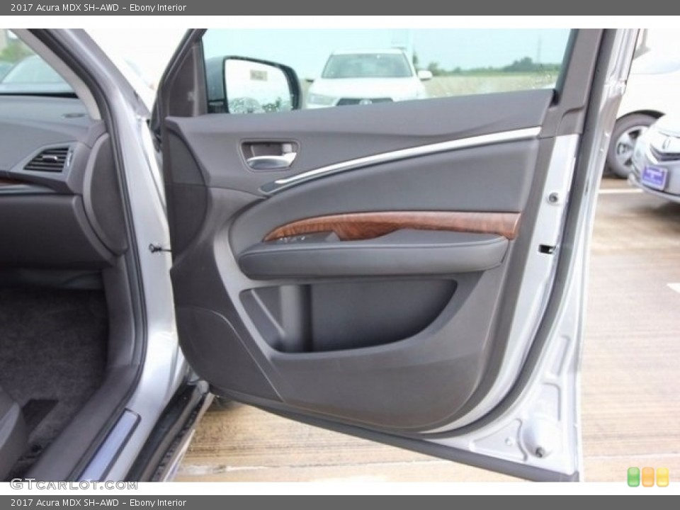 Ebony Interior Door Panel for the 2017 Acura MDX SH-AWD #117525265