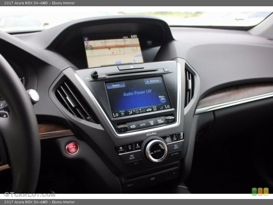 Ebony Interior Controls for the 2017 Acura MDX SH-AWD #117525421