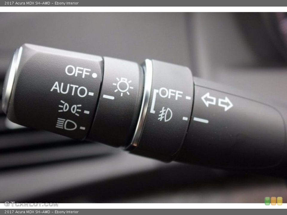 Ebony Interior Controls for the 2017 Acura MDX SH-AWD #117525460
