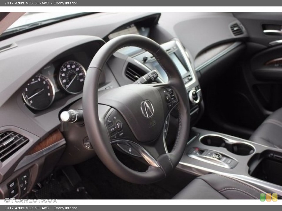 Ebony Interior Dashboard for the 2017 Acura MDX SH-AWD #117525553