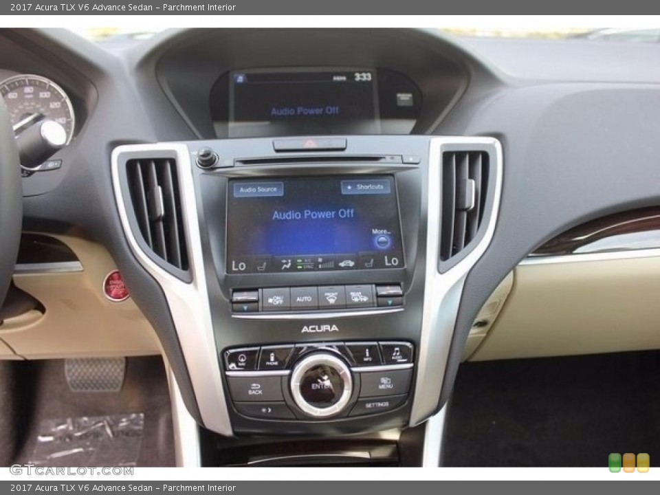 Parchment Interior Controls for the 2017 Acura TLX V6 Advance Sedan #117531352
