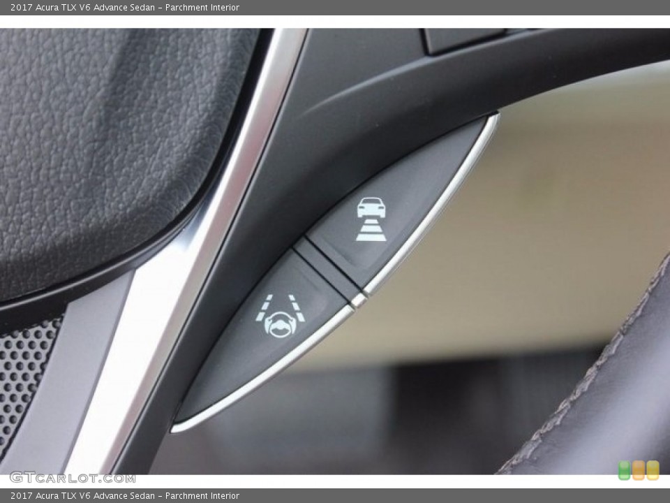 Parchment Interior Controls for the 2017 Acura TLX V6 Advance Sedan #117531394