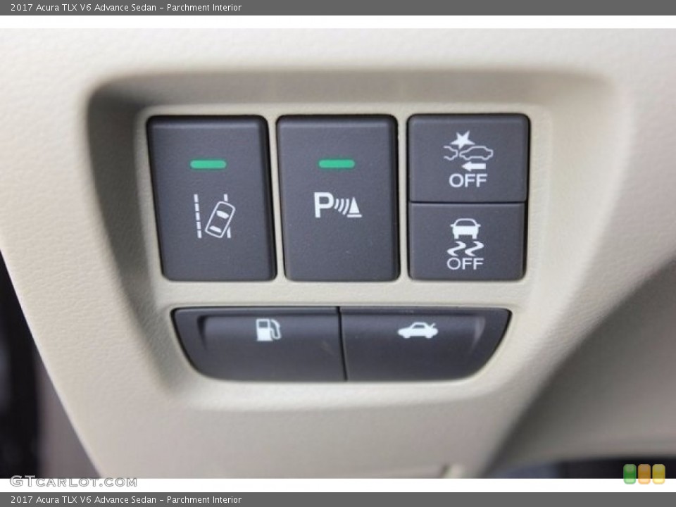 Parchment Interior Controls for the 2017 Acura TLX V6 Advance Sedan #117531430