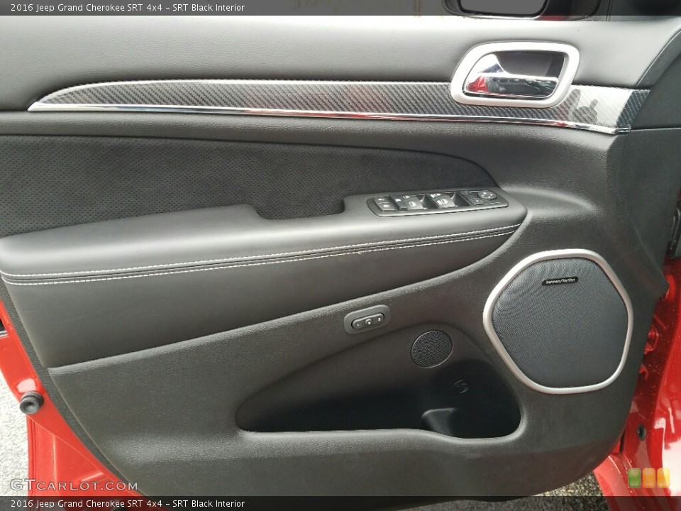 SRT Black Interior Door Panel for the 2016 Jeep Grand Cherokee SRT 4x4 #117531727