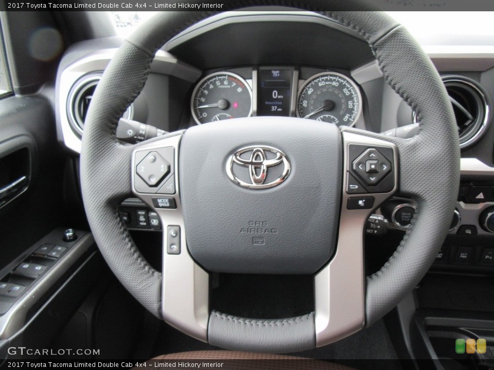 Limited Hickory Interior Steering Wheel for the 2017 Toyota Tacoma Limited Double Cab 4x4 #117542066