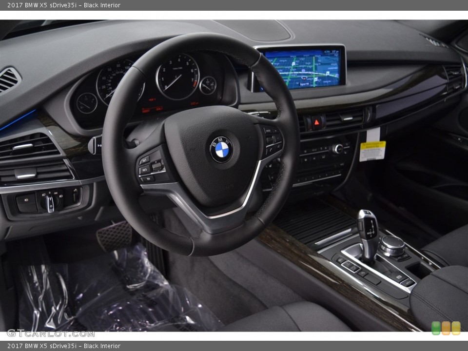 Black Interior Dashboard for the 2017 BMW X5 sDrive35i #117543233