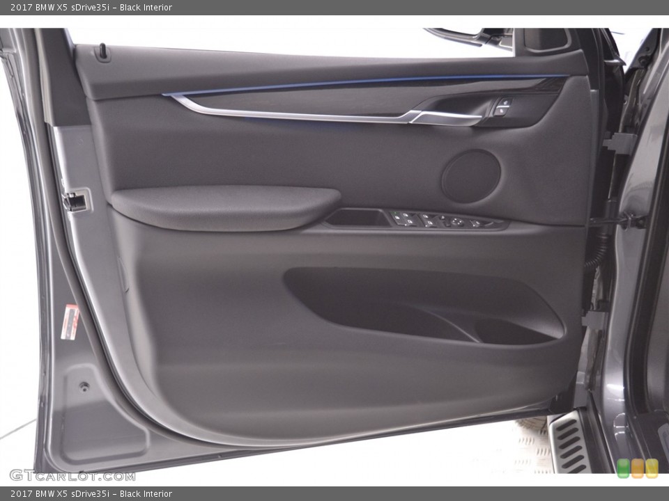Black Interior Door Panel for the 2017 BMW X5 sDrive35i #117543701