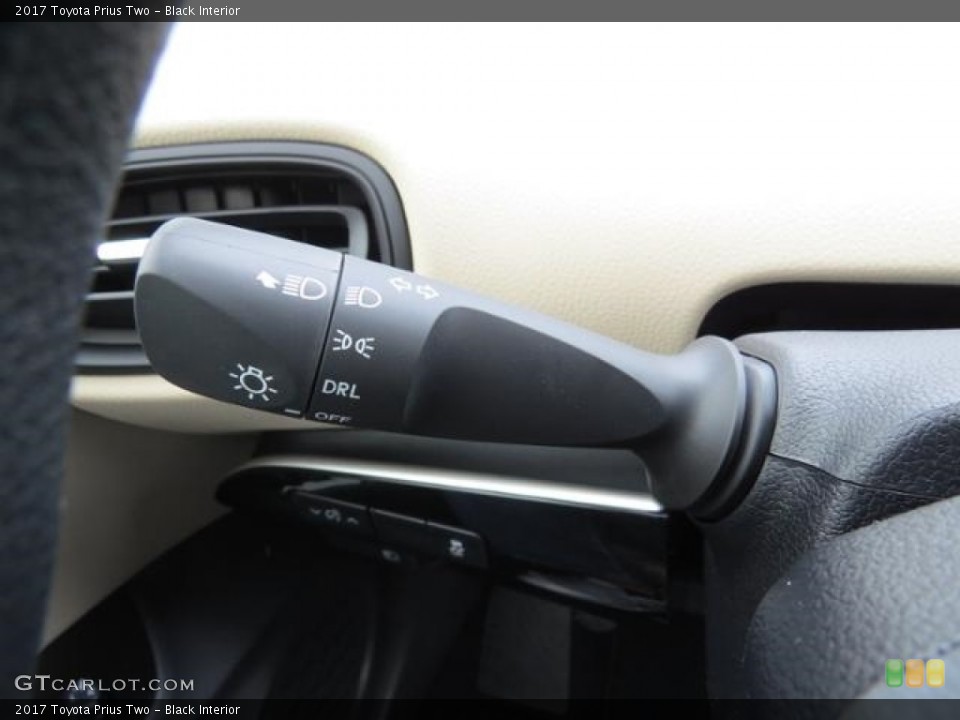Black Interior Controls for the 2017 Toyota Prius Two #117544178