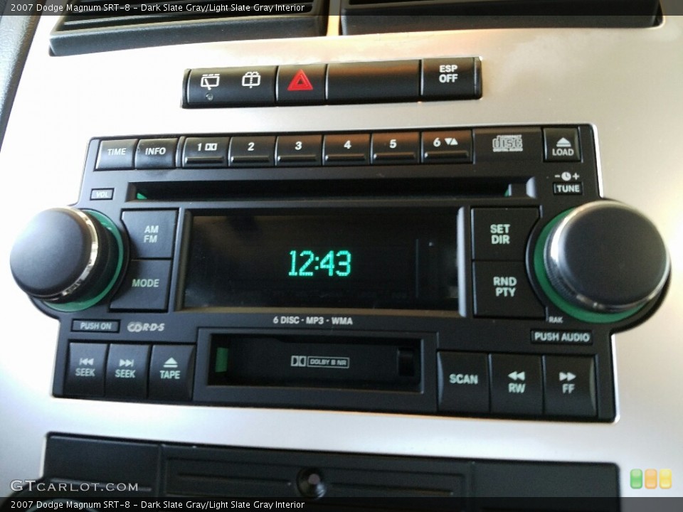 Dark Slate Gray/Light Slate Gray Interior Controls for the 2007 Dodge Magnum SRT-8 #117546113