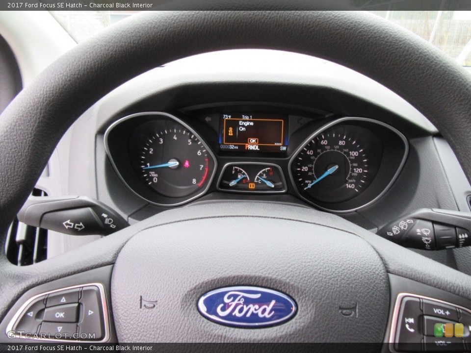 Charcoal Black Interior Gauges for the 2017 Ford Focus SE Hatch #117546809