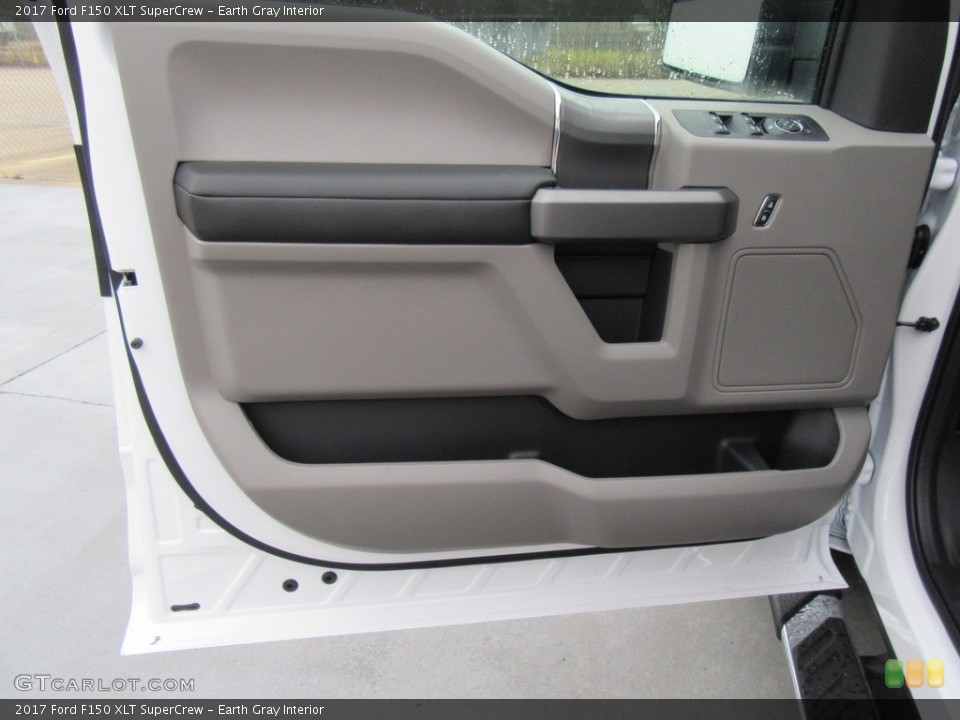Earth Gray Interior Door Panel for the 2017 Ford F150 XLT SuperCrew #117547973