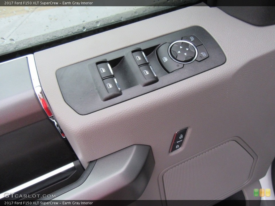 Earth Gray Interior Controls for the 2017 Ford F150 XLT SuperCrew #117547982