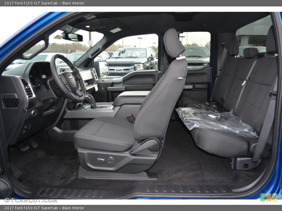 Black Interior Photo for the 2017 Ford F150 XLT SuperCab #117563681