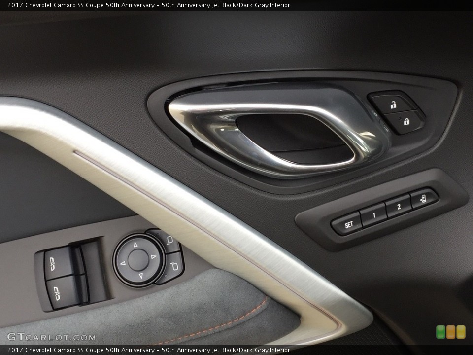 50th Anniversary Jet Black/Dark Gray Interior Controls for the 2017 Chevrolet Camaro SS Coupe 50th Anniversary #117568382