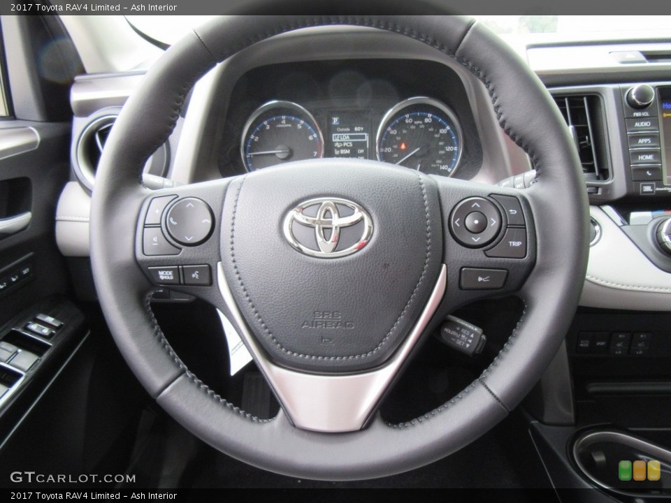 Ash Interior Steering Wheel for the 2017 Toyota RAV4 Limited #117571388