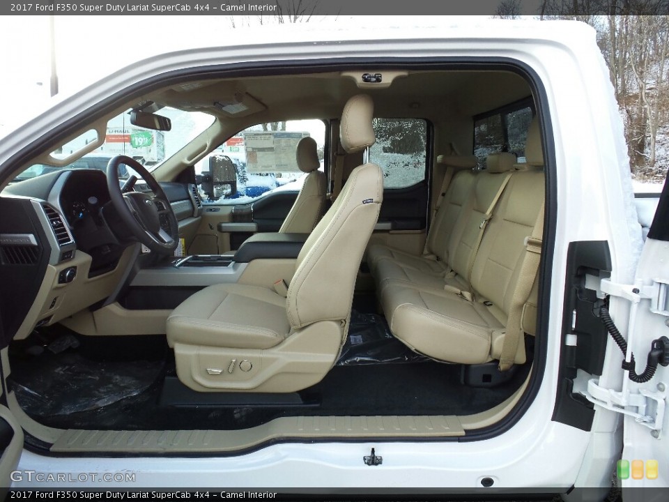 Camel Interior Photo for the 2017 Ford F350 Super Duty Lariat SuperCab 4x4 #117582111