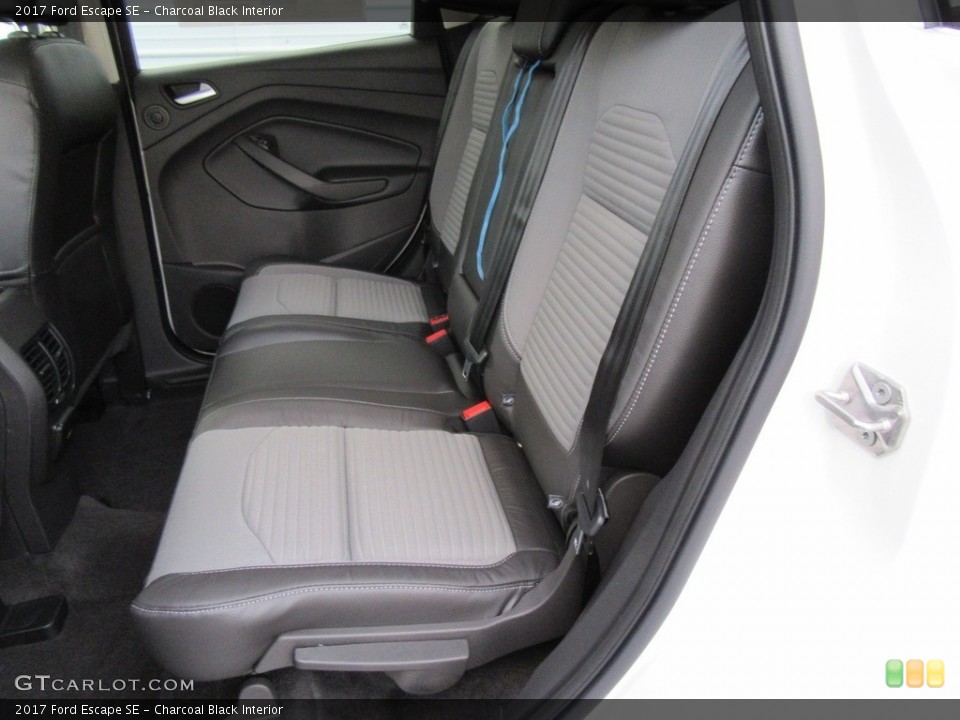 Charcoal Black Interior Rear Seat for the 2017 Ford Escape SE #117585342