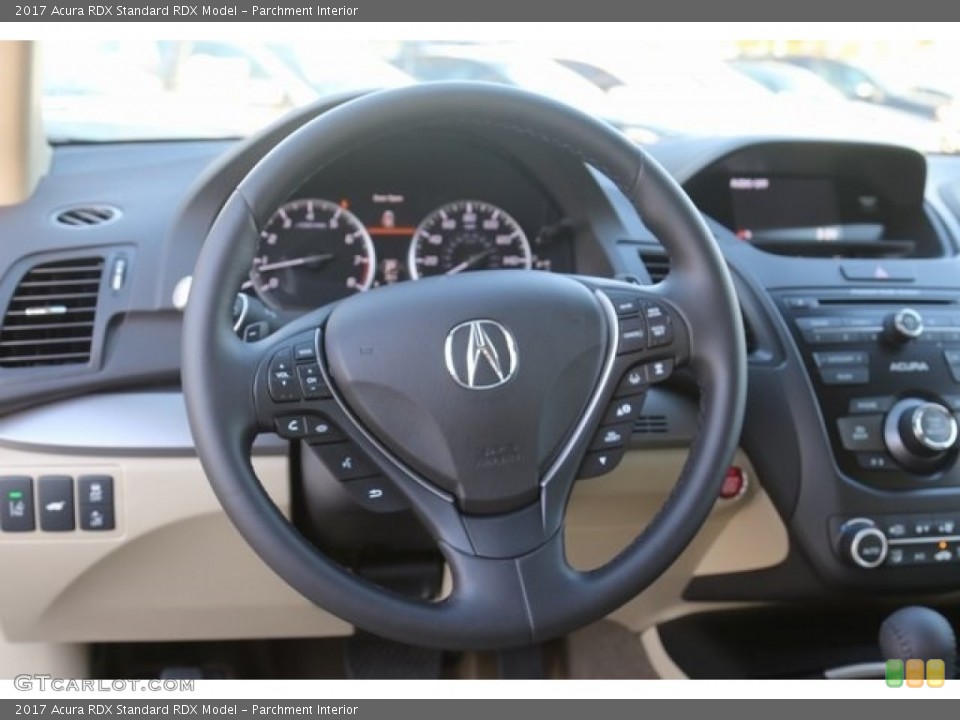 Parchment Interior Steering Wheel for the 2017 Acura RDX  #117603261
