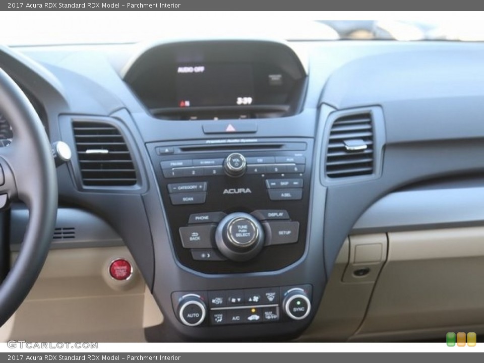 Parchment Interior Controls for the 2017 Acura RDX  #117603282