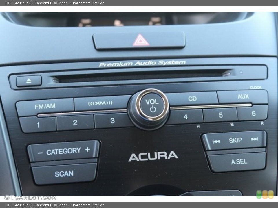 Parchment Interior Controls for the 2017 Acura RDX  #117603318