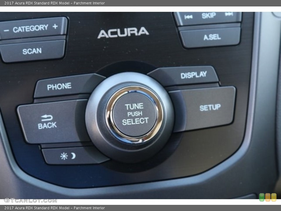 Parchment Interior Controls for the 2017 Acura RDX  #117603336