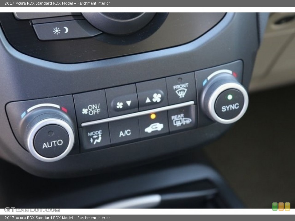 Parchment Interior Controls for the 2017 Acura RDX  #117603360