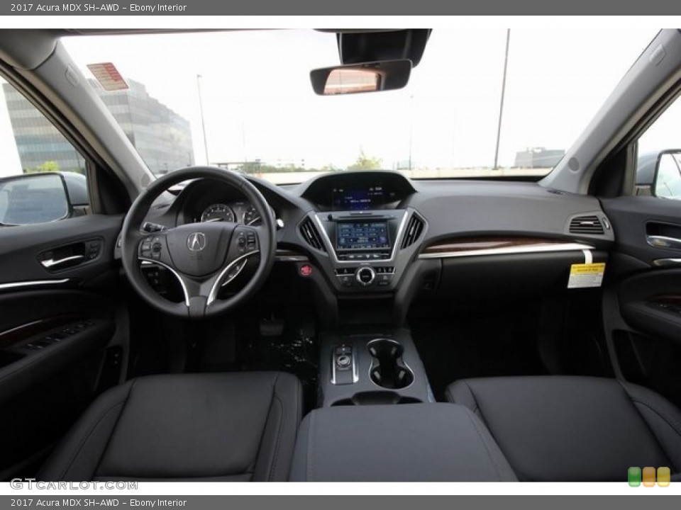 Ebony Interior Dashboard for the 2017 Acura MDX SH-AWD #117603732