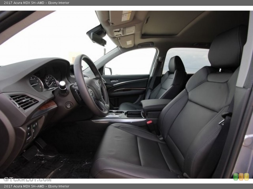 Ebony Interior Front Seat for the 2017 Acura MDX SH-AWD #117603903