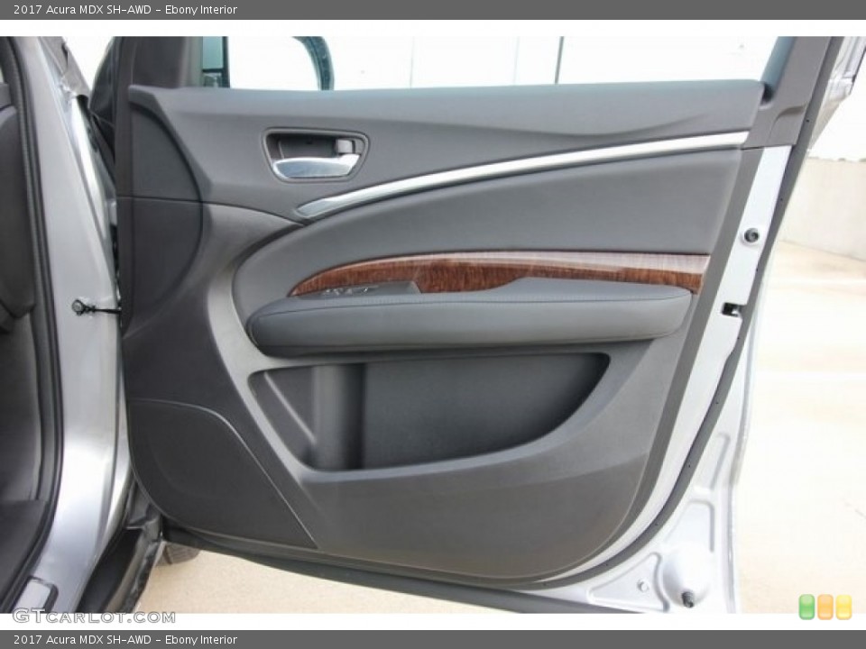 Ebony Interior Door Panel for the 2017 Acura MDX SH-AWD #117604065