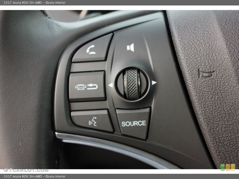 Ebony Interior Controls for the 2017 Acura MDX SH-AWD #117604431