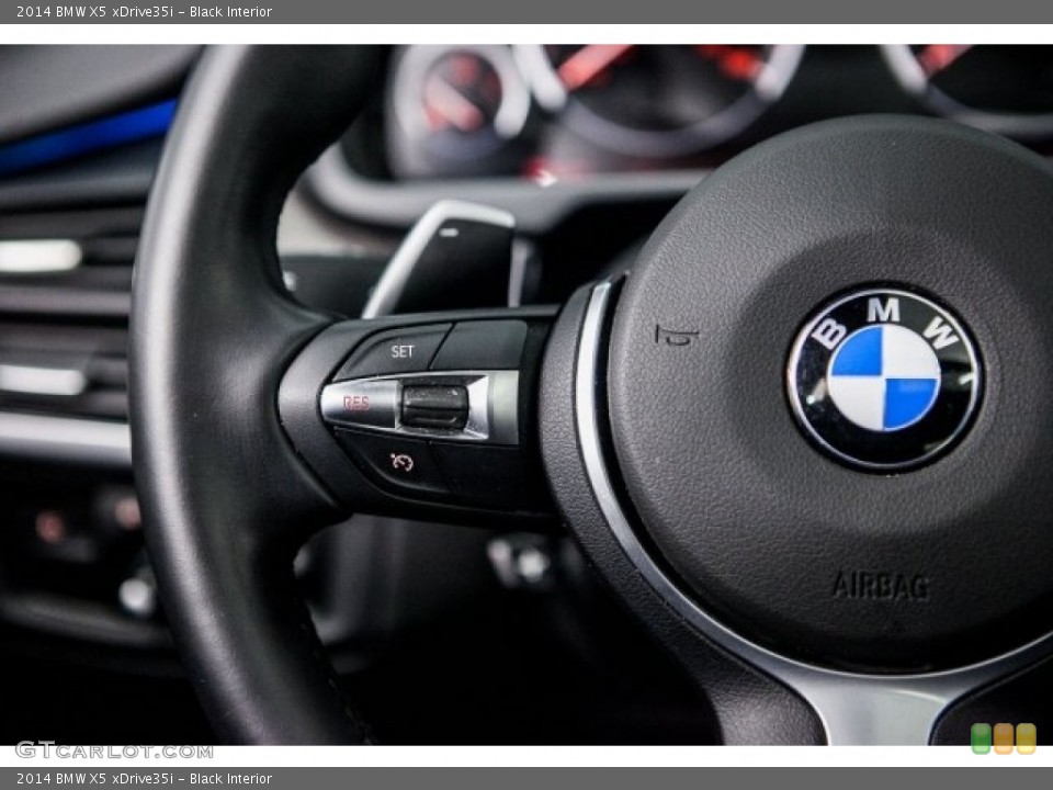 Black Interior Controls for the 2014 BMW X5 xDrive35i #117607578