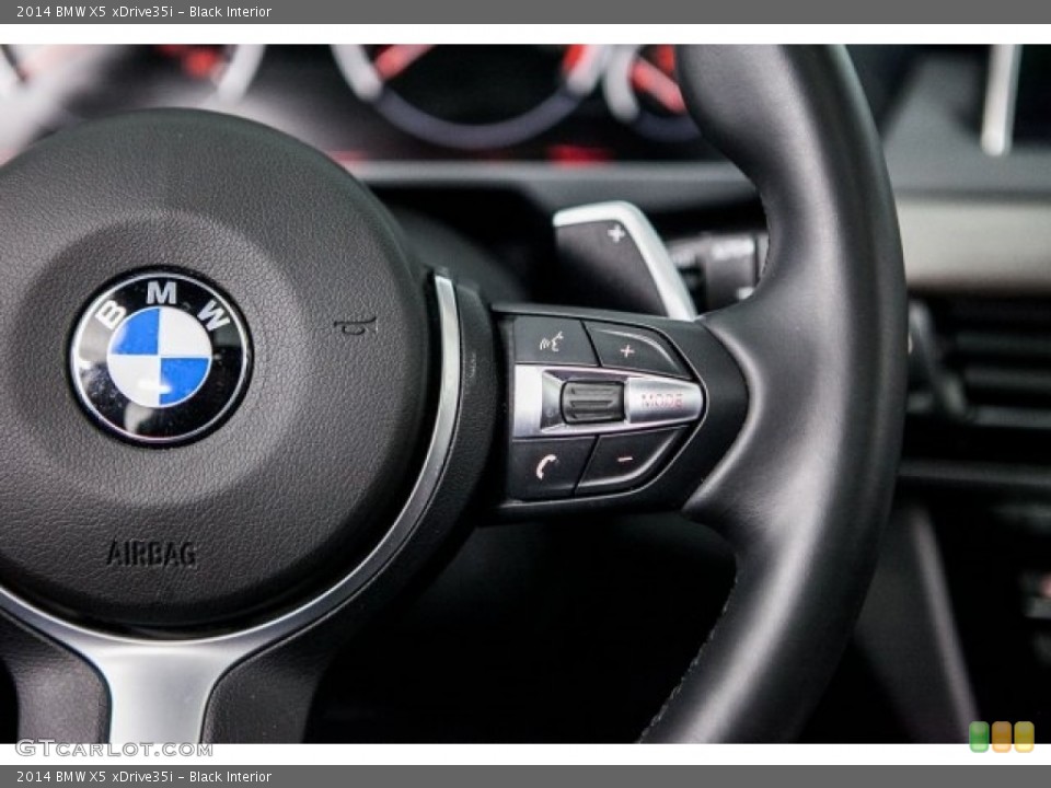 Black Interior Controls for the 2014 BMW X5 xDrive35i #117607599
