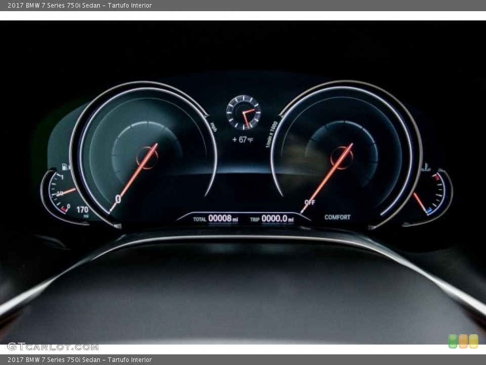 Tartufo Interior Gauges for the 2017 BMW 7 Series 750i Sedan #117612189