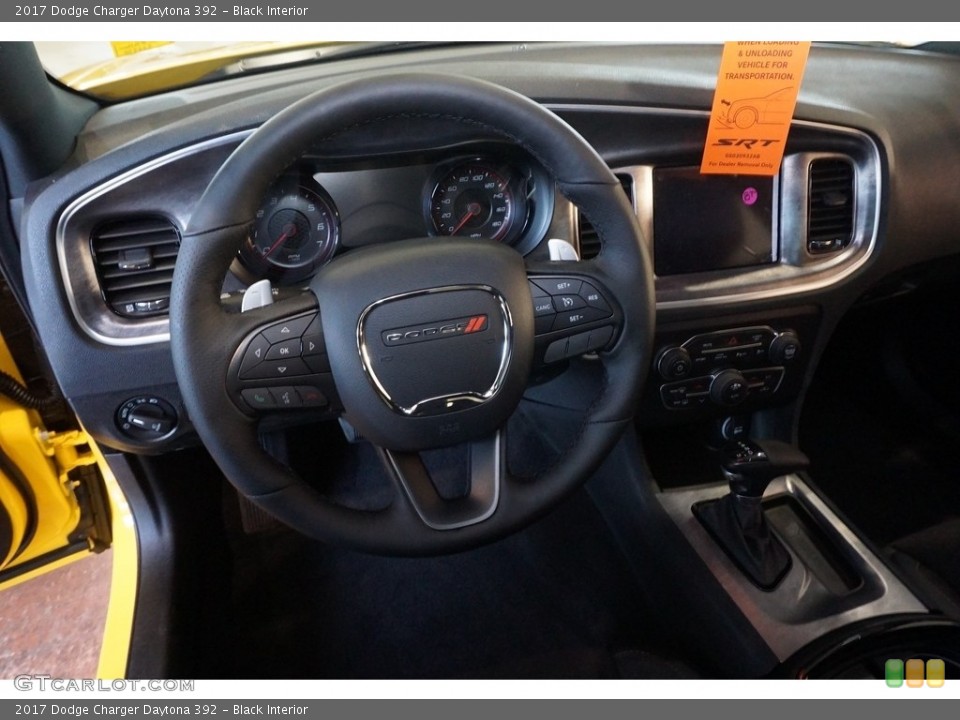Black Interior Dashboard for the 2017 Dodge Charger Daytona 392 #117612429