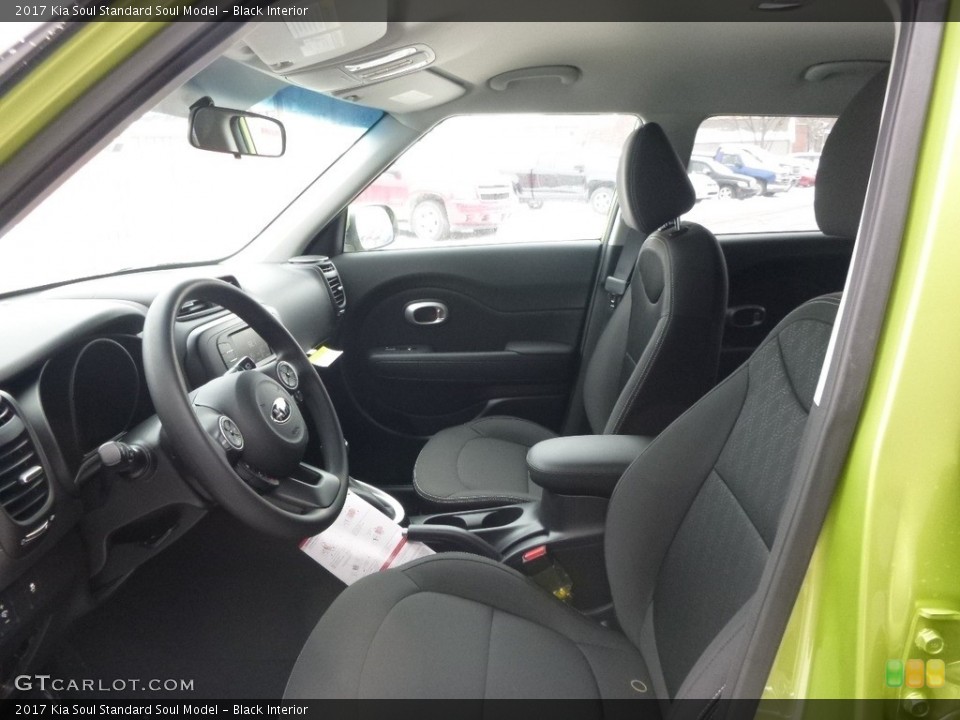 Black Interior Photo for the 2017 Kia Soul  #117615747